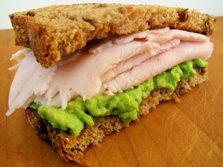 turkey and avocado sandwich